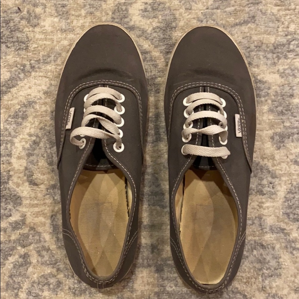 GREY VANS SNEAKERS